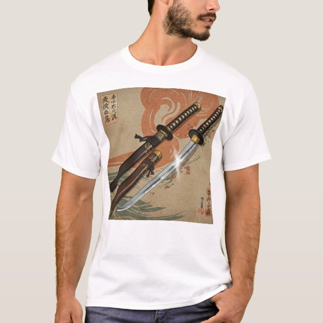 T-shirt Samurai Swords (Devant)