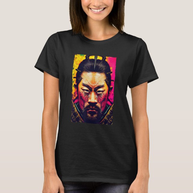 T-shirt Samurai Ultimate Japonais Guerrier MIXED MARTIAL A (Devant)