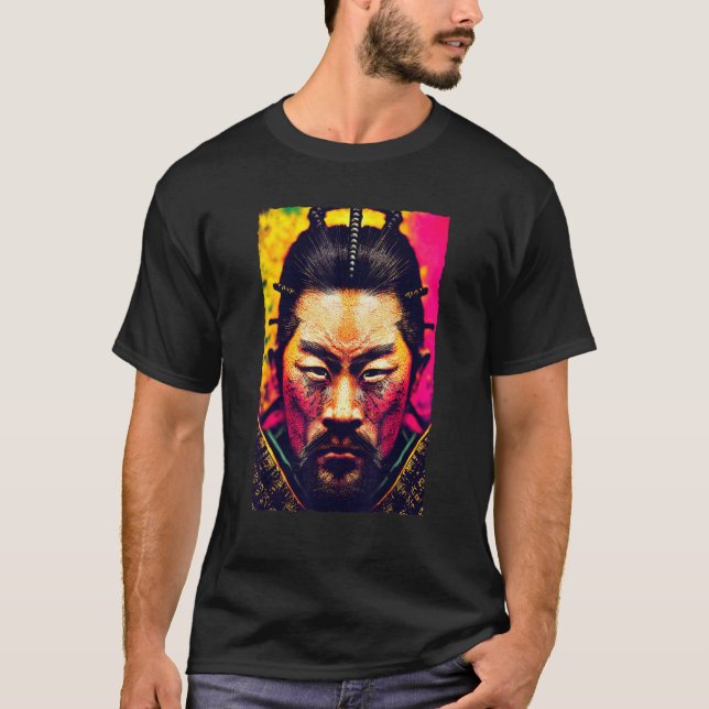 T-shirt Samurai Ultimate Japonais Guerrier MIXED MARTIAL A (Devant)