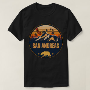 T-shirt San Andreas, Californie