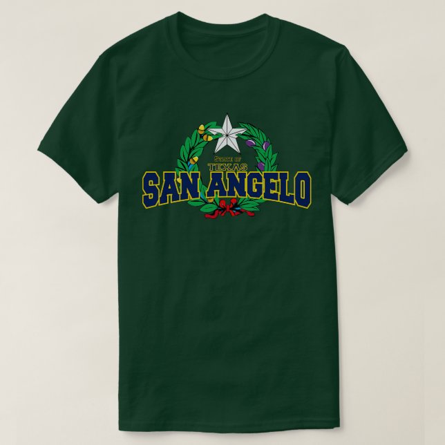 T-shirt San Angelo Texas State USA (Design devant)