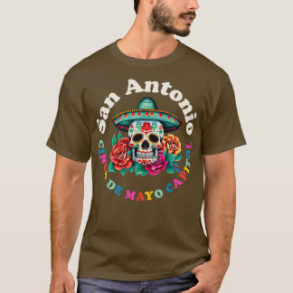 T-shirt San Antonio 2023 Crâne à sucre Texas