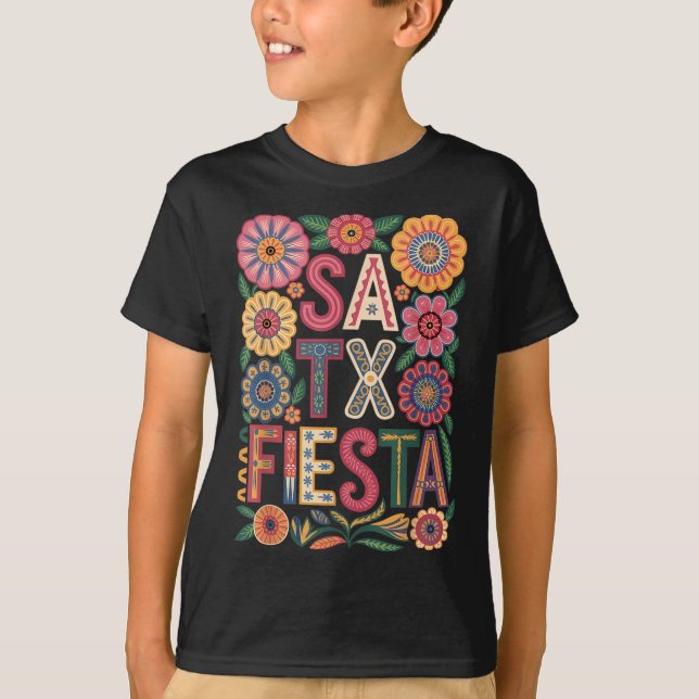 T-shirt San Antonio Fiesta (Devant)