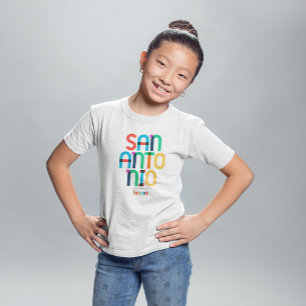 T-shirt San Antonio Texas Mid Century, Pop Art,