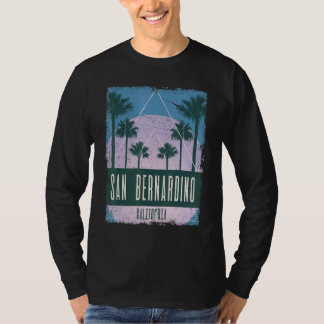 T-shirt San Bernardino California CA Vintage Vaporwave Ret