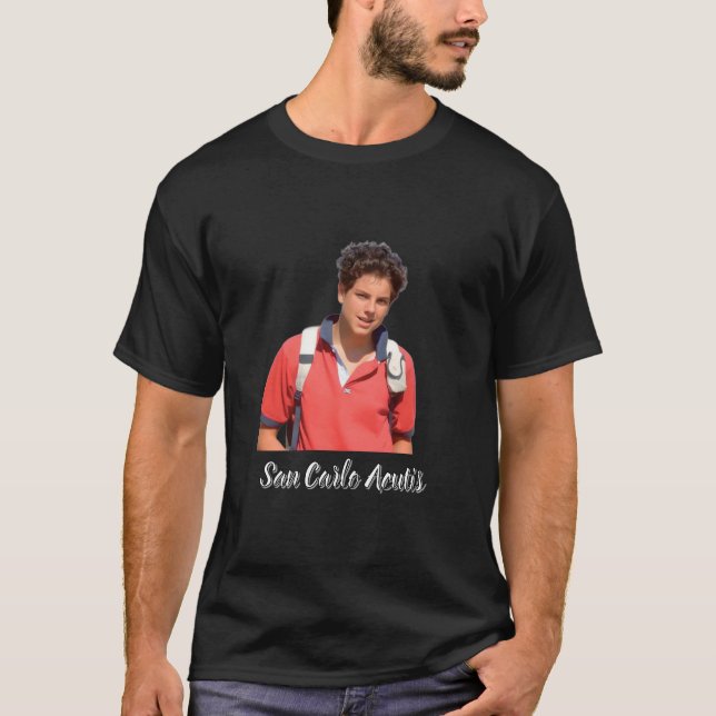 T-Shirt San Carlo Acutis  (Devant)