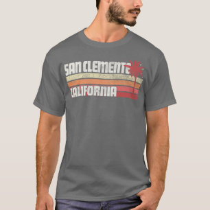 T-shirt San Clemente California CA Vintage des années 80 G