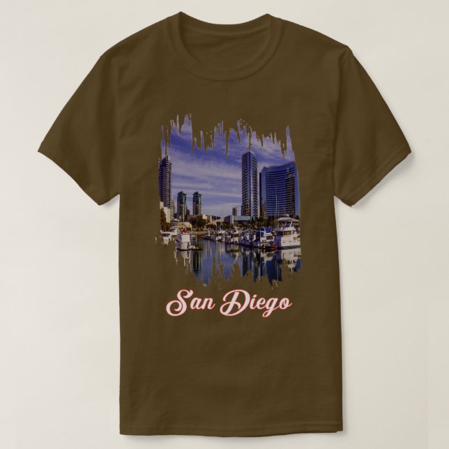 T-shirt san diego 2 (Design devant)