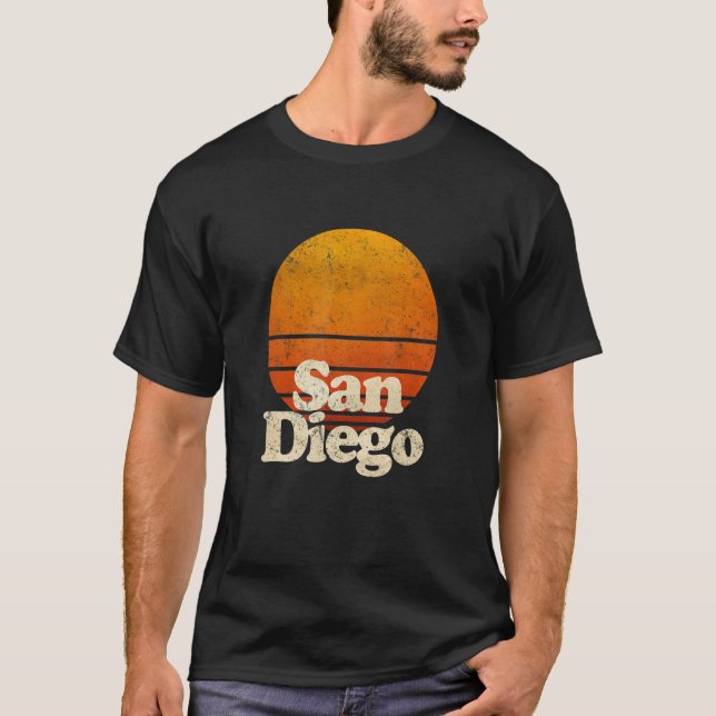 T-shirt San Diego California (Devant)