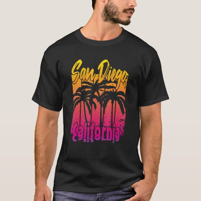 T-shirt San Diego California 1 (Devant)