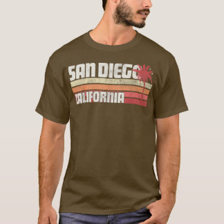 T-shirt San Diego California CA Vintage Retro Gift Beach P