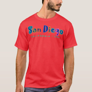 T-shirt San Diego California souvenir Long Sleeve
