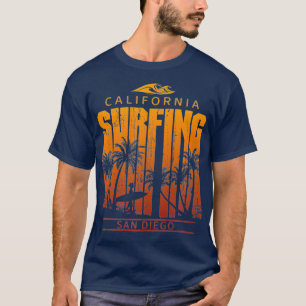 T-shirt San Diego California Surf Fans Premium