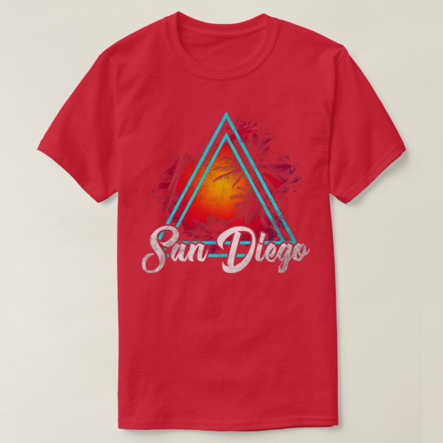 T-shirt San Diego Californie (Design devant)