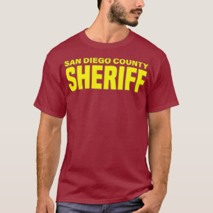 T-shirt San Diego County California Sheriff Deputies