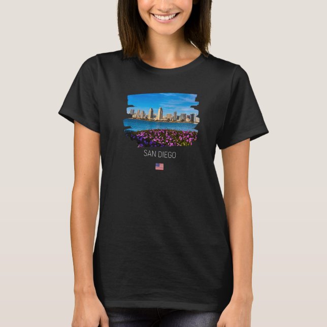 T-shirt San Diego USA 1 (Devant)