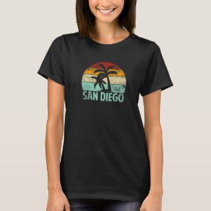 T-shirt San Diego Vintage les années 70 80s Retro Throwbac