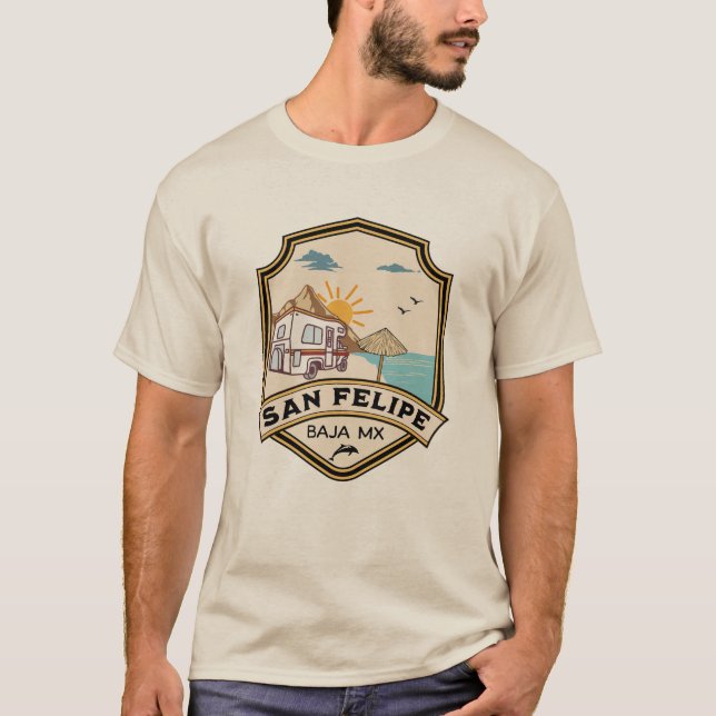 T-shirt San Felipe Baja Californie du Sud Mexique (Devant)
