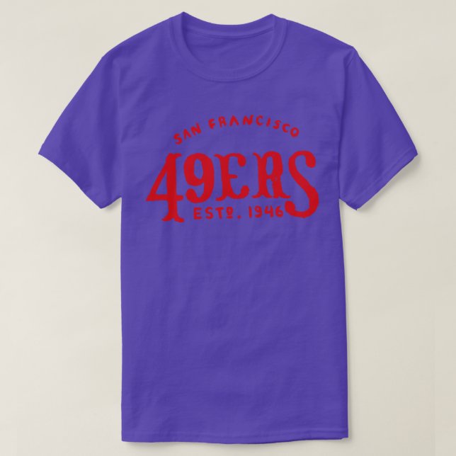 T-shirt San Francisco 49eers 6 (Design devant)