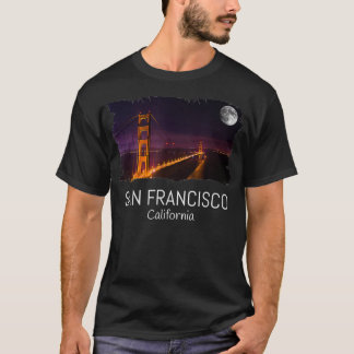T-shirt San Francisco California Bay Area Golden Gate Brid