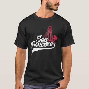 T-shirt San Francisco California Bridge Ca Usa Travel