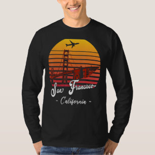 T-shirt San Francisco California Golden Gate Bridge Souven