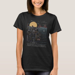 T-shirt San Francisco California Souvenir Golden Gate Bri
