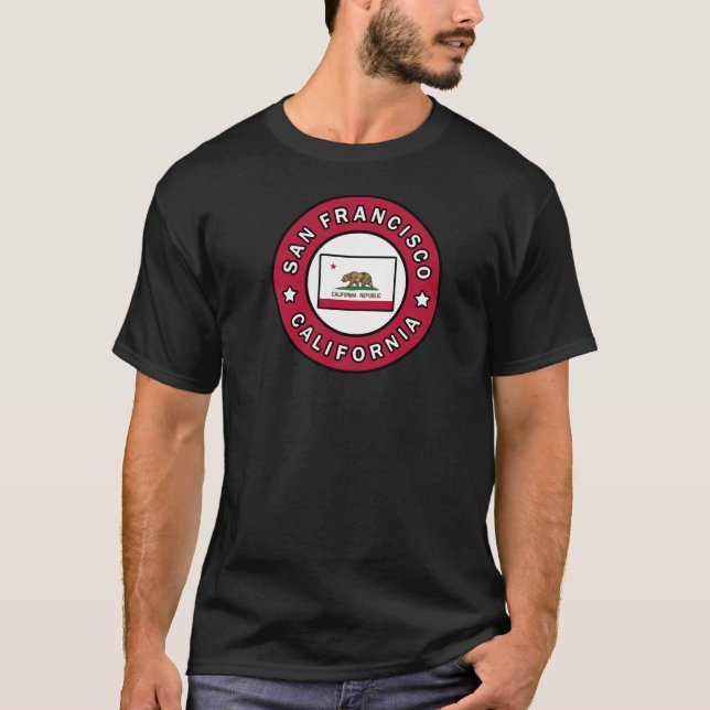 T-shirt San Francisco Californie (Devant)