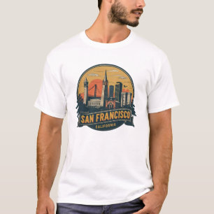 T-shirt San Francisco City California USA