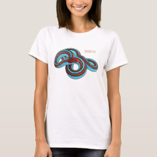 T-shirt San Francisco garter snake