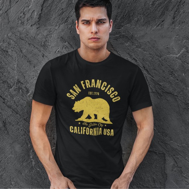 T-shirt San Francisco Retro California Travel (Créateur téléchargé)