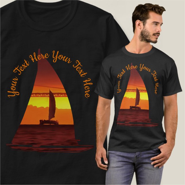 T-shirt San Francisco Sunset 1124 (Créateur téléchargé)