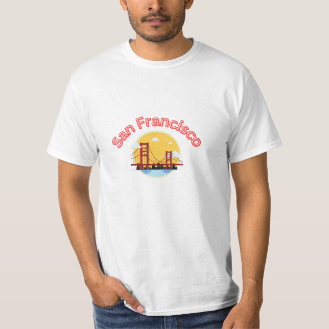 T-shirt San Francisco T Shirt (Devant)
