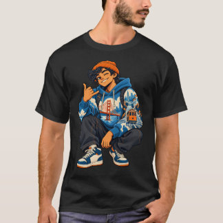 T-shirt San Francisco urbain