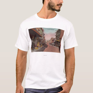 T-shirt San Francisco, vue de route de CADirt de Chinatown