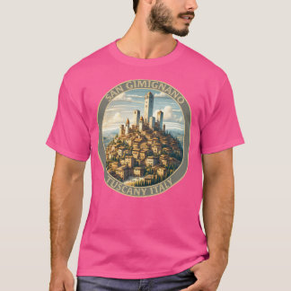 T-shirt San Gimignano Toscane Italie