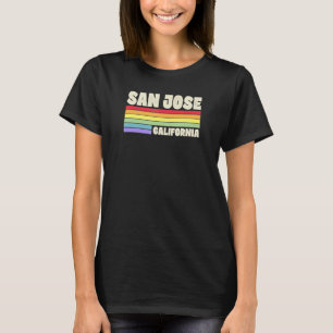 T-shirt San Jose California Pride Rainbow Flag Gay pride M