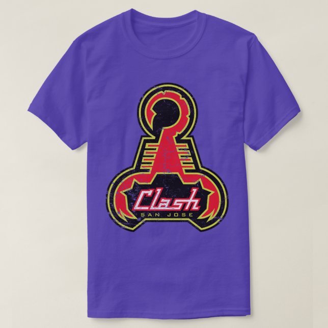 T-shirt San Jose Clash (Design devant)
