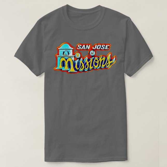 T-shirt San Jose Missions Baseball (Design devant)