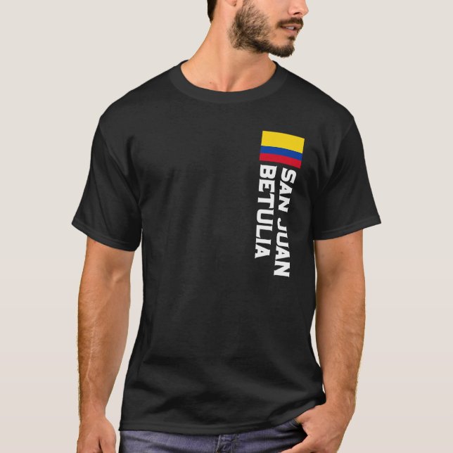 T-shirt San Juan Betulia Colombie Pour Hommes, Femmes Colo (Devant)