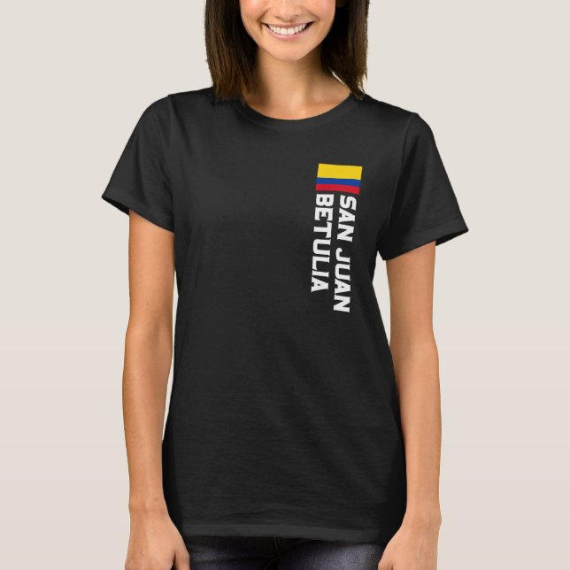 T-shirt San Juan Betulia Colombie Pour Hommes, Femmes Colo (Devant)