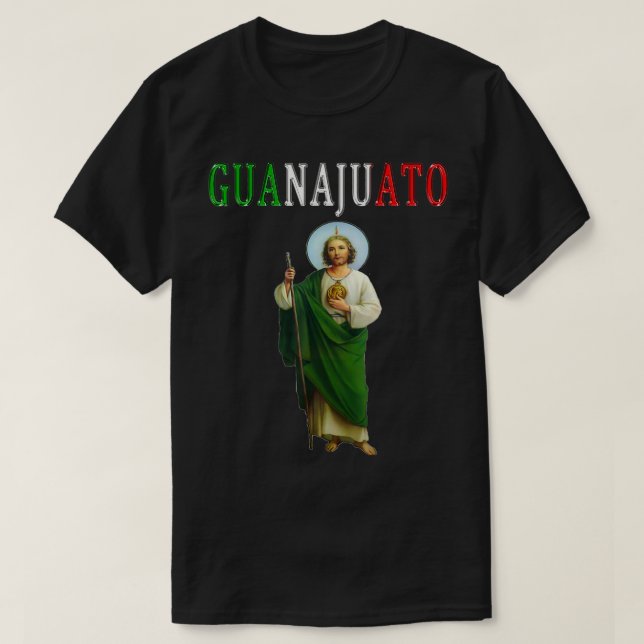 T-shirt san judas tadeo Guanajuato chemise camisa mexicain (Design devant)