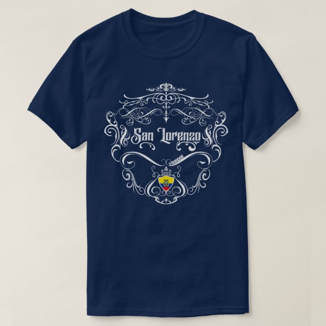 T-shirt San Lorenzo Design Vintage 3 (Design devant)