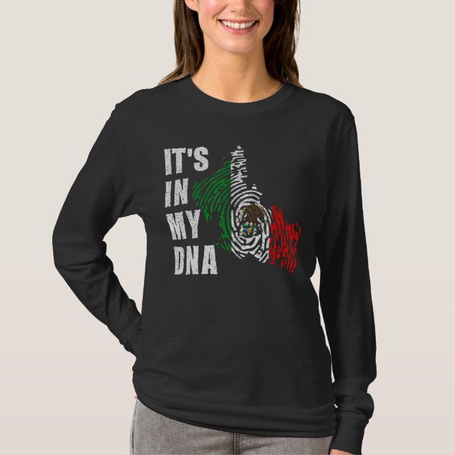T-shirt San Luis Potosi Mexique C'est dans mon Adn drapeau (Devant)