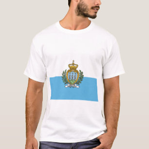 T-shirt San Marein - Drapeau Saint-Marin