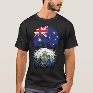 T-shirt San Marino San Marinese Australie Arbre