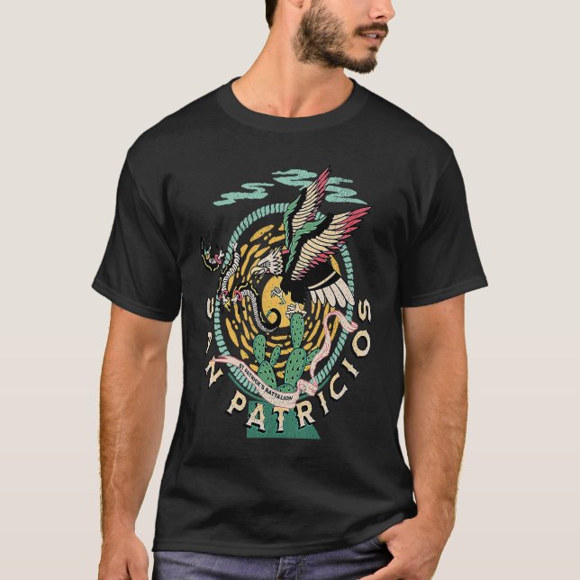 T-shirt San Patricios Bataillon Saint Patrick (Devant)