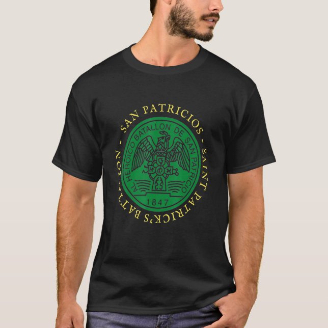 T-shirt San Patricios Bataillon Saint-Patrick_3 (Devant)