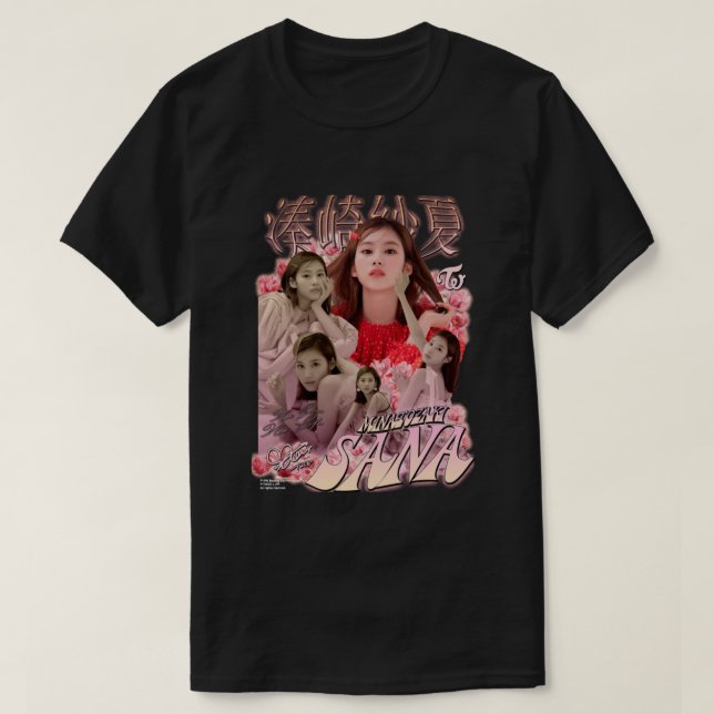 T-shirt Sana - Deux Kpop (Design devant)
