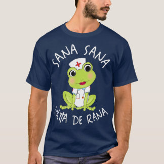 T-shirt Sana Sana Colita De Rana Cute Infirmière Mexicaine